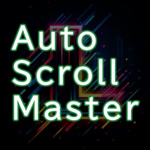 MT4 AutoScroll Master（オートスクロール・マスター）